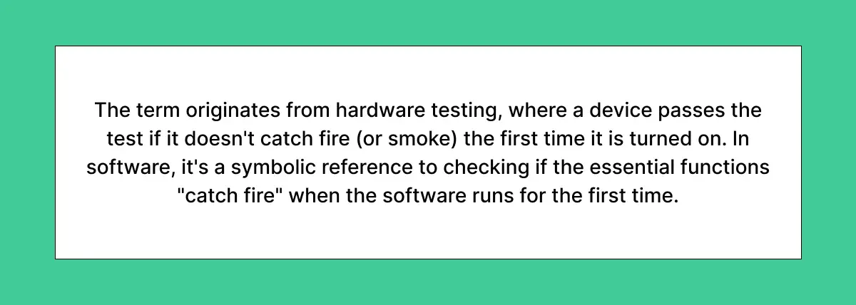 smoke-testing