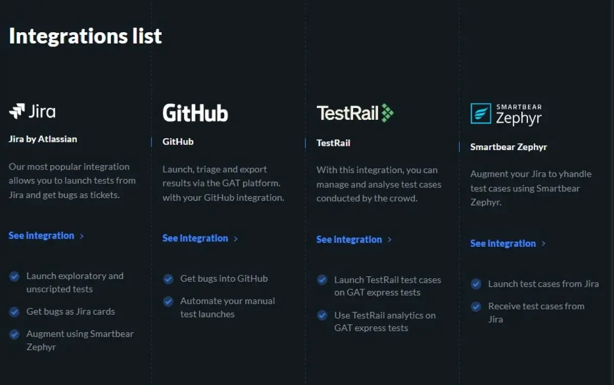 gat-integration-list