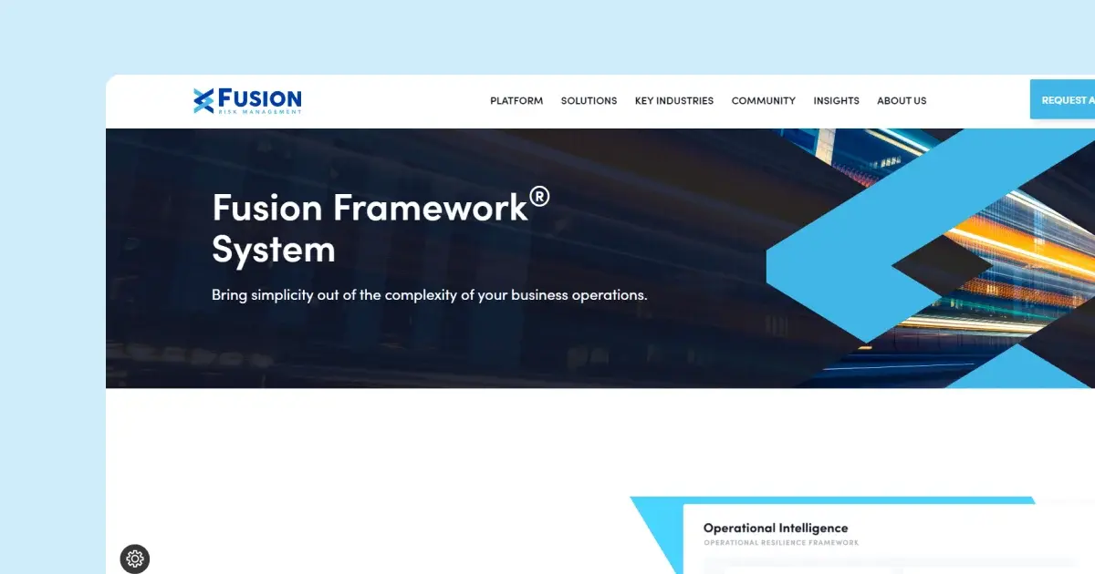 fusion-framework-system-homepage