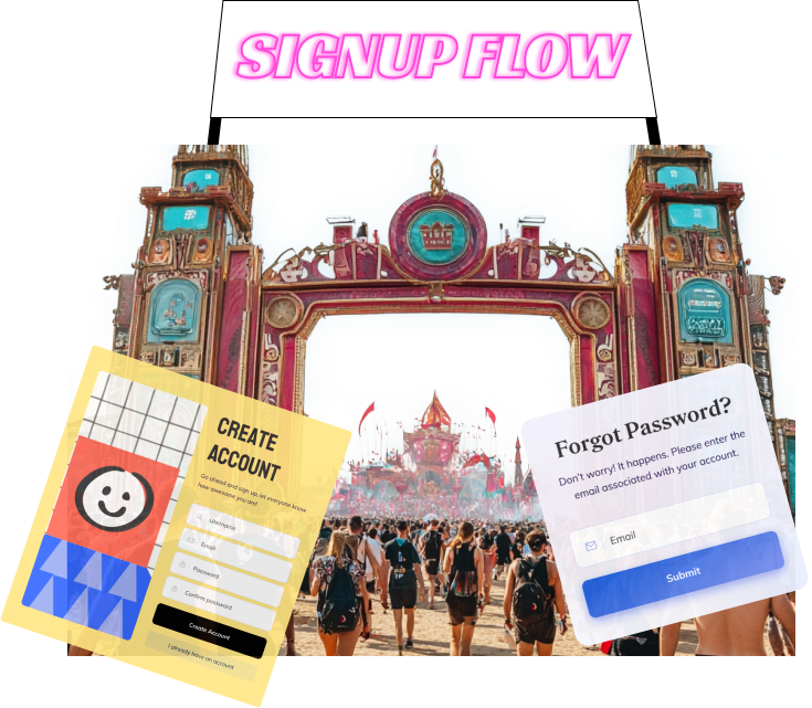 signup flow 45