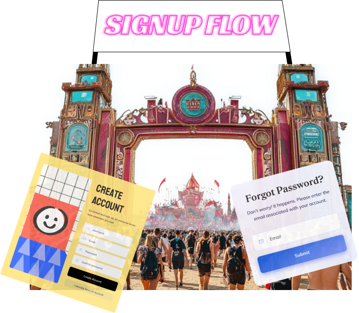 signup flow 45